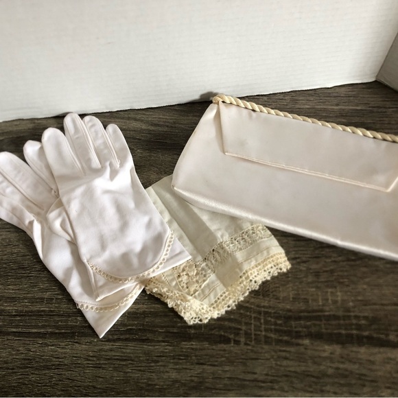 Vtg Bridal Accessories Set - Picture 1 of 8